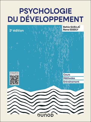 cover image of Psychologie du développement